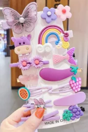 14 PCS Baby Hear clip Lovely Cartoon Hair Clip