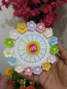 Elegant Floral Hijab Pin Set