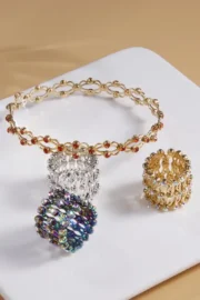 Stylish Multi-Color Crystal Bracelet