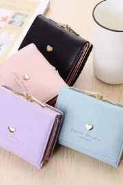 Cute Heart Shape Wallet – Trendy Ladies Purse in Bangladesh