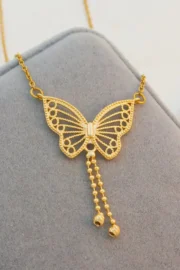 Elegant Butterfly Pendant Necklace