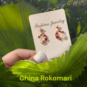 Elegant Heart Crystal Earrings